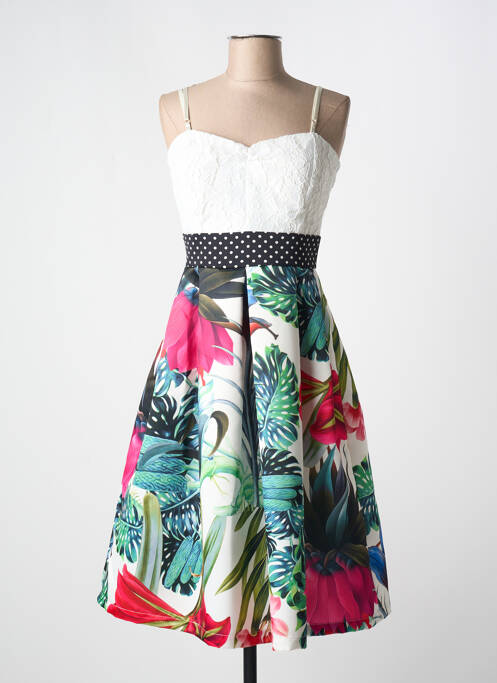 Rochie midi alb RINASCIMENTO femeie