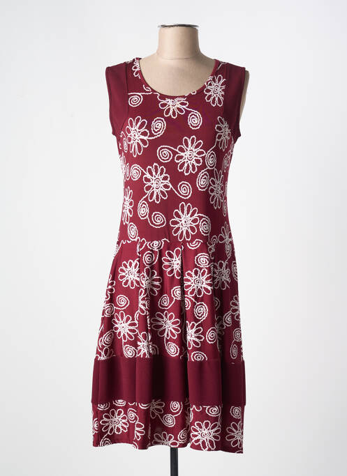 Rochie midi roșu ROMEO POUR JULIETTE femeie