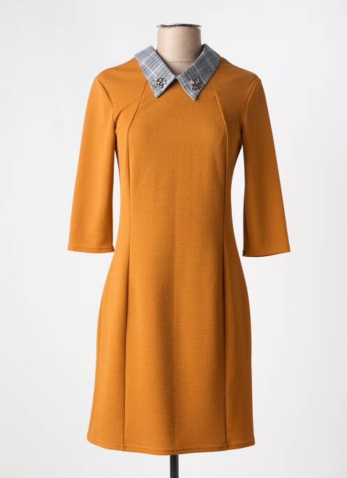 Rochie scurtă galben ROMEO POUR JULIETTE femeie