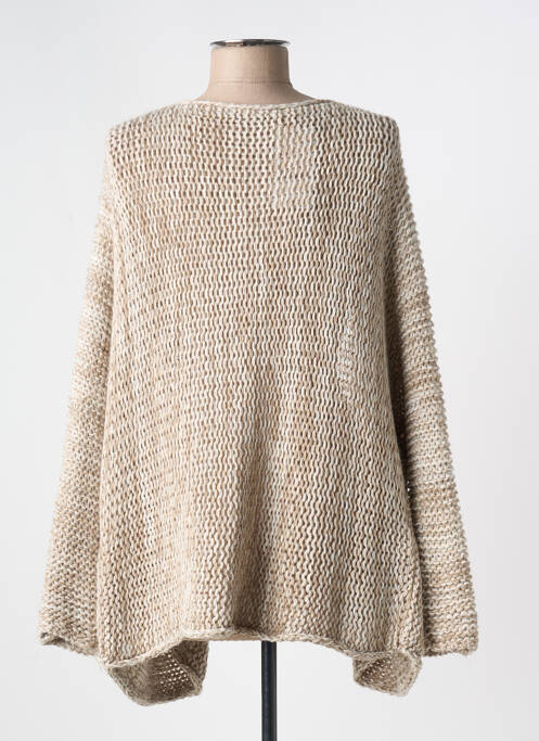 Vestă cu mâneci lungi bej JOOWELL femeie