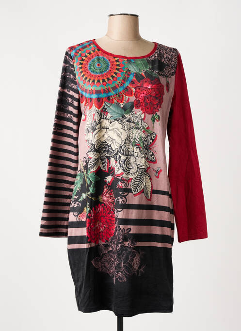 Rochie scurtă roșu 101 IDEES femeie