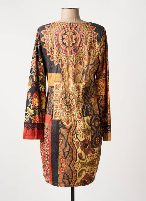 Rochie scurtă portocaliu 101 IDEES femeie