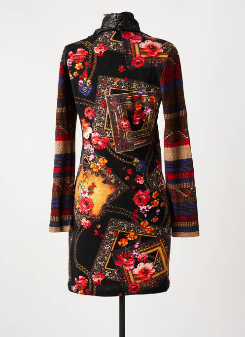 Rochie midi negru 101 IDEES femeie