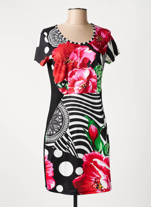 Rochie midi negru 101 IDEES femeie