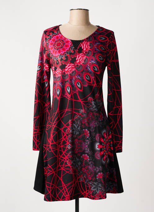 Rochie midi negru 101 IDEES femeie