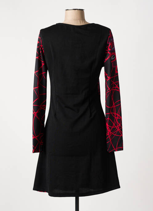 Rochie midi negru 101 IDEES femeie