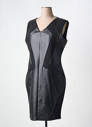 Rochie midi fără mâneci fără mâneci negru JUS D'ORANGE femeie
