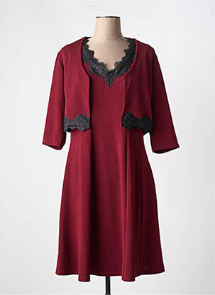 Set rochie croială cambrată roșu ROMEO POUR JULIETTE femeie