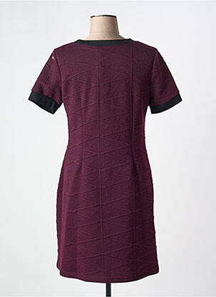 Rochie scurtă mâneci scurte mâneci scurte violet NANA BELLE femeie