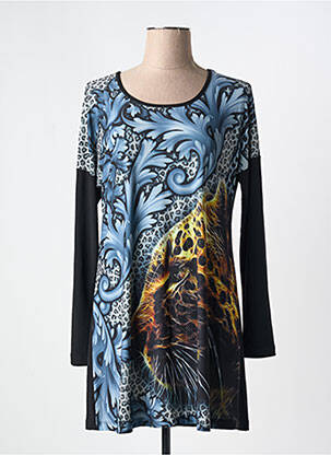 Tunică mâneci lungi negru ALAIN MURATI femeie