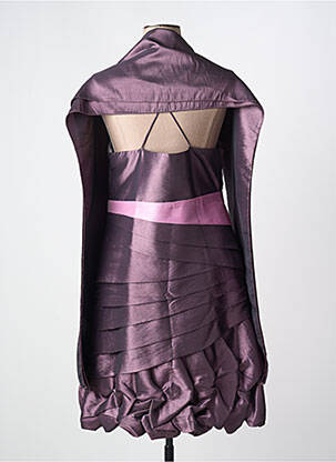 Rochie midi căptușeală bretele subțiri violet CREATIF PARIS femeie
