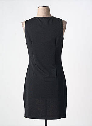 Rochie scurtă fără mâneci fără mâneci negru 101 IDEES femeie
