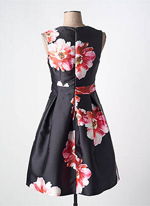 Rochie midi imprimeu floral fără mâneci negru F &  P femeie