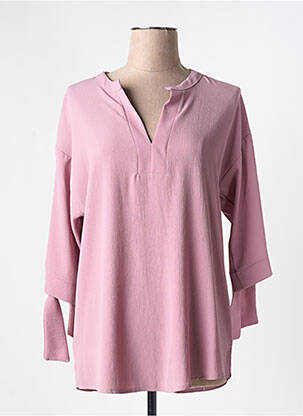 Tunică mâneci lungi roz JUS D'ORANGE femeie