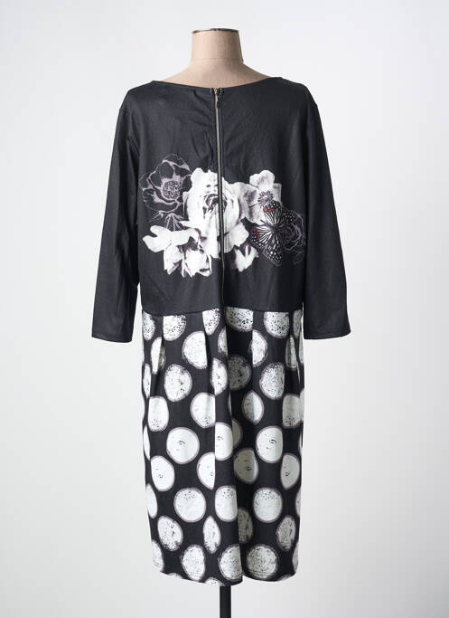 Rochie midi negru 101 IDEES femeie