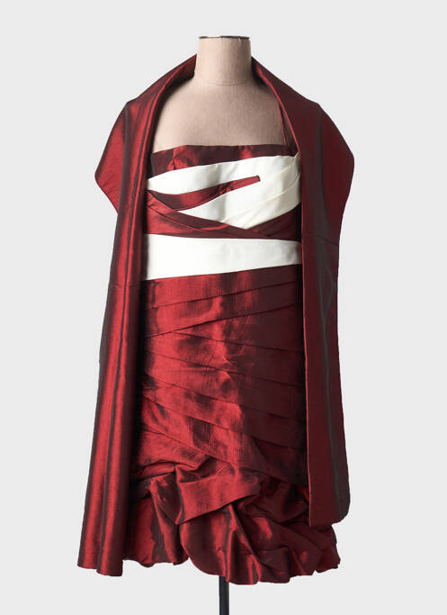 Rochie midi roșu CREATIF PARIS femeie