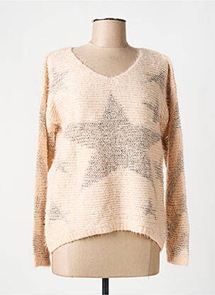 Pulover roz KY CREATION femeie