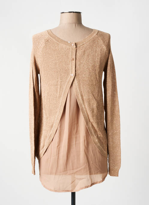 Pulover maro CHERRY COUTURE femeie