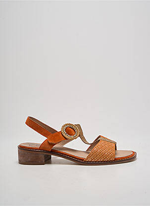 Sandale/Pantofi decupați portocaliu GEO-REINO femeie