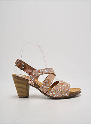 Sandale/Pantofi decupați maro KADANCIA femeie