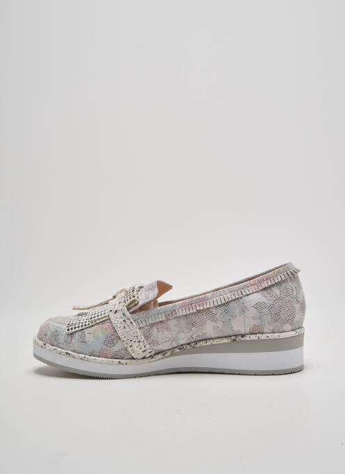Mocasini argintiu FUGITIVE BY FRANCESCO ROSSI femeie