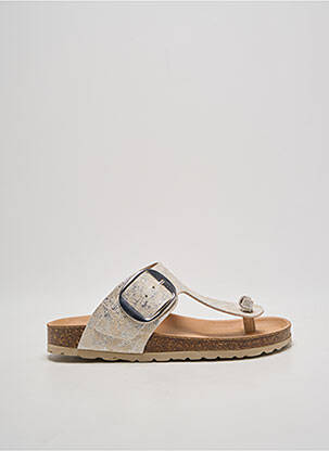 Șlapi argintiu KOOMAC femeie