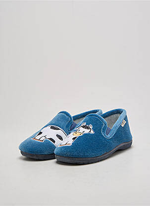 Papuci/Pantofi de casă albastru LA MAISON DE L'ESPADRILLE băiat