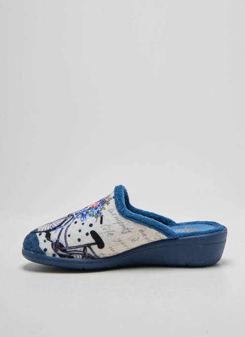 Papuci/Pantofi de casă albastru CM CONFORT femeie