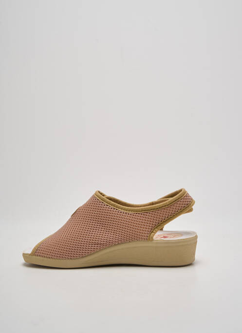 Papuci/Pantofi de casă bej LA MAISON DE L'ESPADRILLE femeie