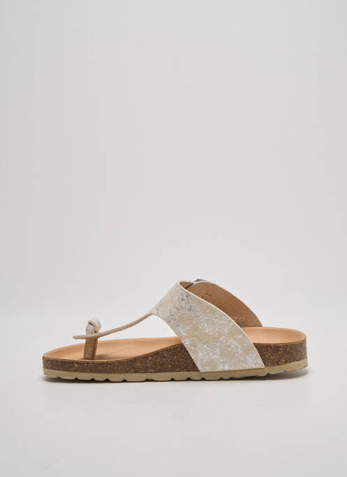 Șlapi argintiu KOOMAC femeie