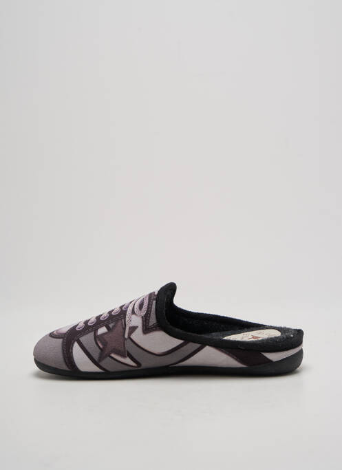 Papuci/Pantofi de casă gri LA MAISON DE L'ESPADRILLE femeie