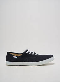 Adidași țesătură pânză toc platformă negru VICTORIA homme