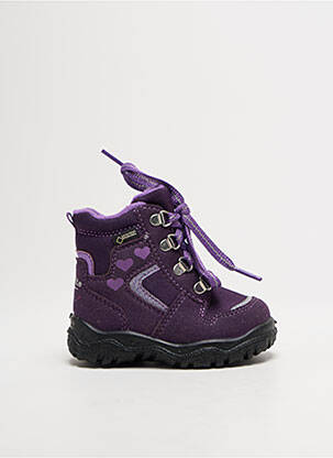 Botine/ghete umplută vârf rotund violet SUPERFIT fată
