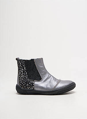 Botine/Ghete argintiu BOPY fată