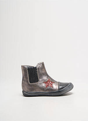 Botine/Ghete argintiu BELLAMY fată