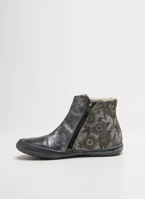 Botine/Ghete argintiu BELLAMY fată