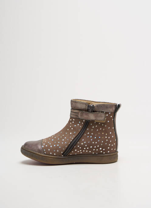 Botine/Ghete maro BABYBOTTE fată