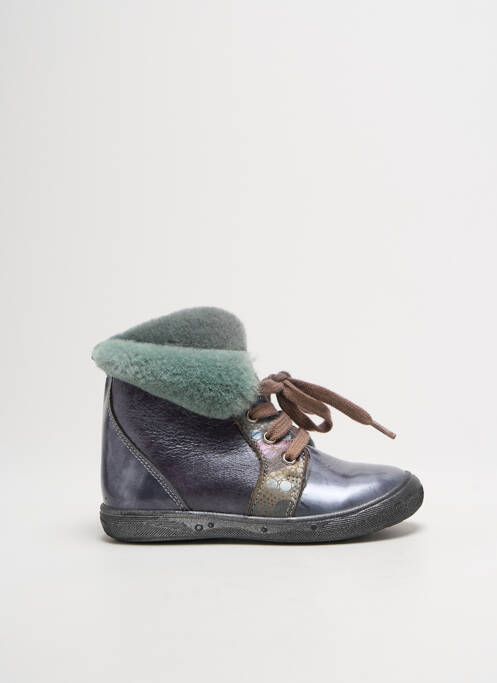 Botine/Ghete argintiu BELLAMY fată