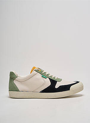Adidași vârf rotund vârf rotund verde KICKERS bărbat