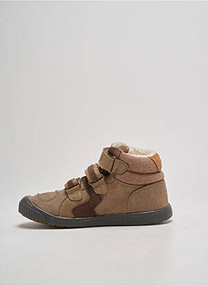 Adidași vârf rotund vârf rotund maro KICKERS băiat
