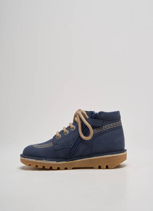 Botine/Ghete albastru KICKERS băiat