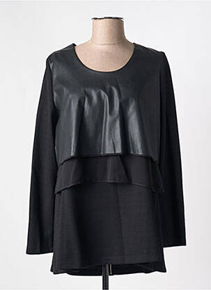 Tunică mâneci lungi negru ALAIN MURATI femeie