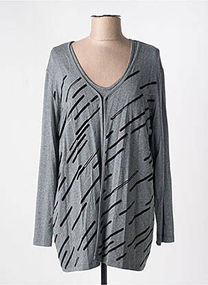 Twin-set gri ALAIN MURATI femeie