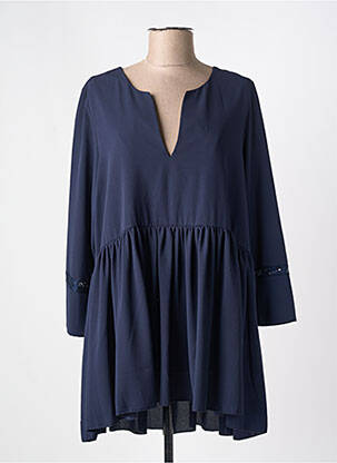 Tunică mâneci lungi albastru LILI LA TIGRESSE femeie