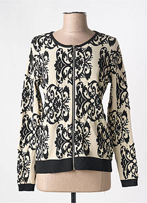 Vestă cu mâneci lungi negru KY CREATION femeie