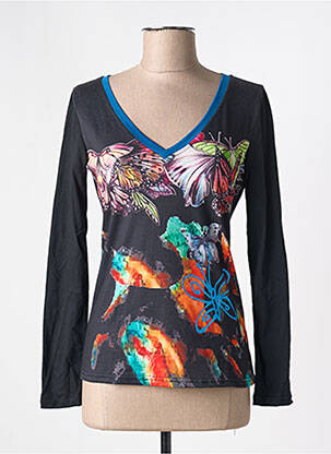 Tricou negru 101 IDEES femeie