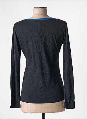 Tricou mâneci lungi mâneci lungi negru 101 IDEES femeie