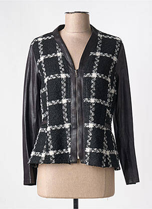 Jachete casual croială cambrată negru ROMEO POUR JULIETTE femeie