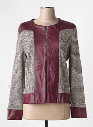 Jachete casual guler rotund violet ROMEO POUR JULIETTE femme