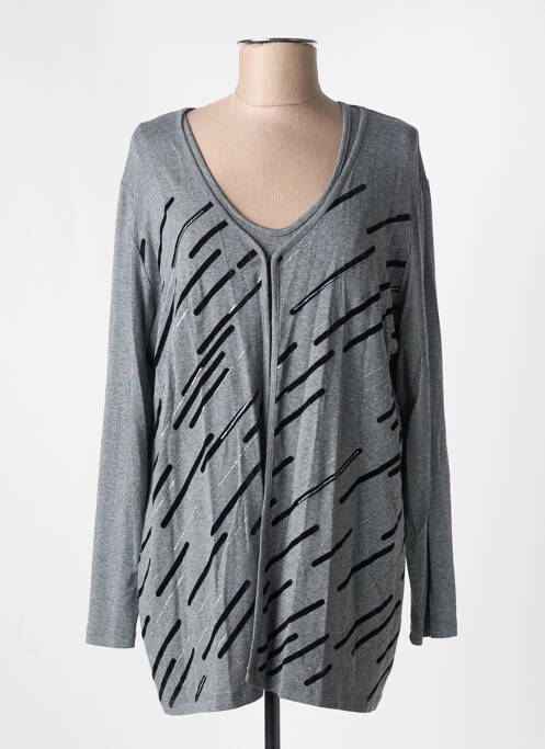 Twin-set gri ALAIN MURATI femeie